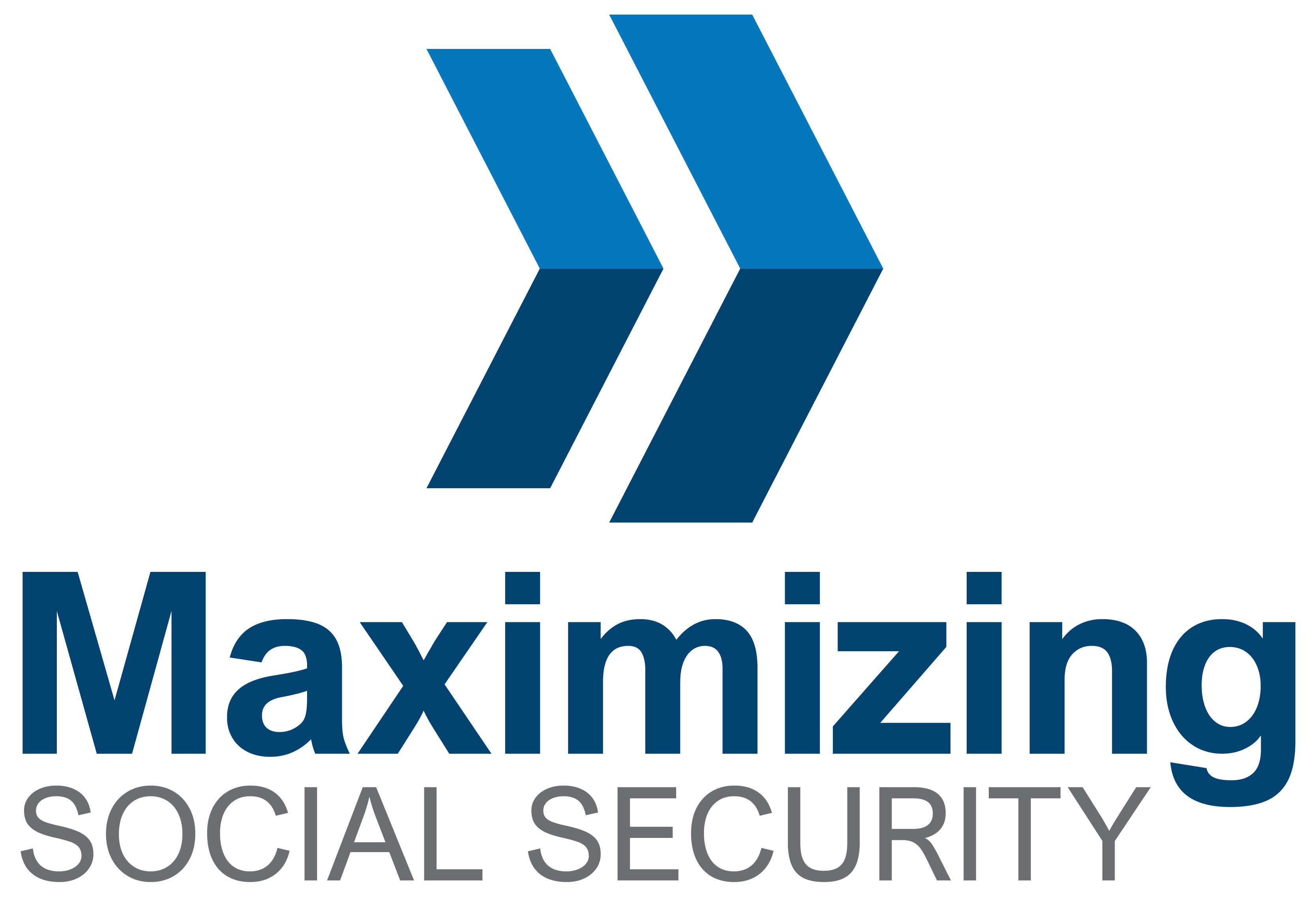 Maximizing Social Security Logo Stacked CMYK